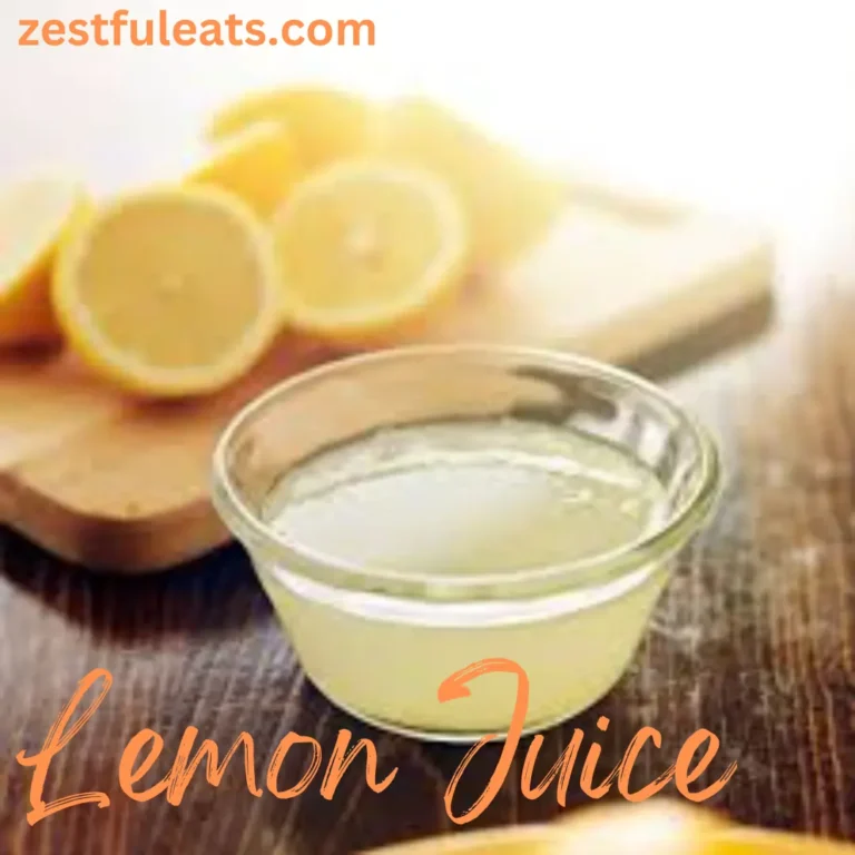 lemon juice